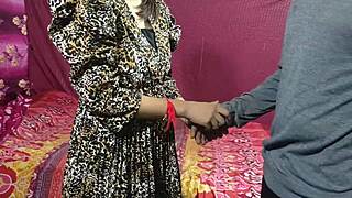 indian punjabi girl shares intimate moments with boyfriend on ranch. their close-up romance unfolds sweetly.