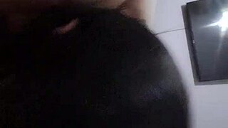 Neighbor Slut Sucks Dick and Begs for Cum