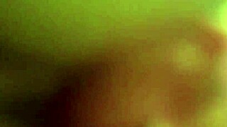 sexy milf in stockings masturbates with dildo until orgasm