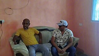 Latina husband pays debt using his wife's huge ass in homemade cuckold