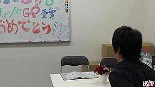 Japanese Chick Ren Azumi Gets Oiled Up And Banged