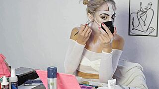 Harley Quinn Makeup Tutorial By Miss Daisy Diamond For Halloween