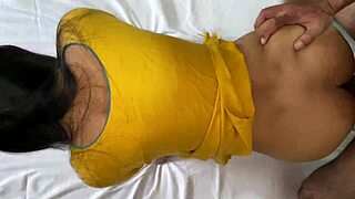 Indian Stepmom Gets NAILED by Stepson in HARDCORE Ranch Action. Hindi Audio Included!