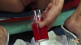 Blonde sidney lange demands a solid double penetration from two guys in a hot threesome