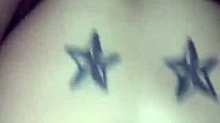 my redhead girlfriend rides my cock so rough, her tits bouncing