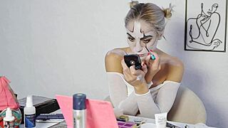 Harley Quinn Makeup Tutorial By Miss Daisy Diamond For Halloween