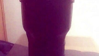 Gazzadomm, I'm fucking my fleshlight toy 😏