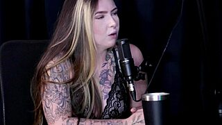 Alice Vasconcelos Sheer Red Moments