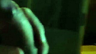 a guy jerks off at home and cums