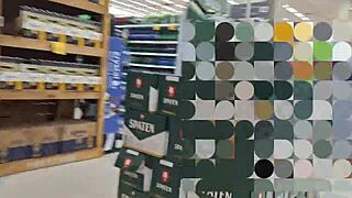 Wife Showing Off Without Panties in Public