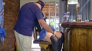 Close-Up Pussy Fucking Leads to Squirting After Creampie