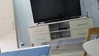 Neighbor's Sexy Uniform Hides Big Tits