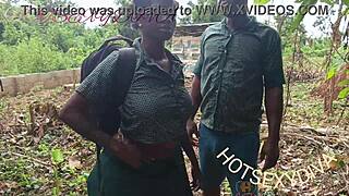 Yo, sexy nastybitch got drilled by her school mate in the bush for cash! Check full vid on my red channel! 💦