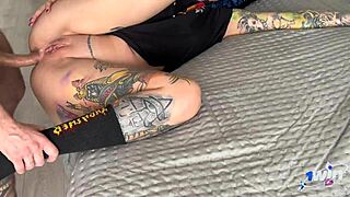 my stepsis came into my room and rode big cock hard