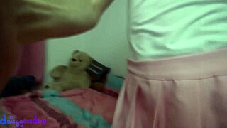 dilated eyes buttplug masturbation with anal toys