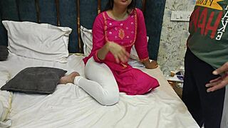 desisaarabhabhi’s desi stepsis took over her stepbro’s room for a night, but he insisted on sharing the bed.