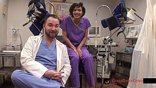 Jackie Banes undergoes a strict physical at Tampa University for entrance