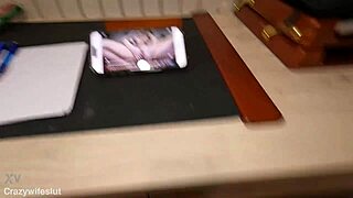 Blonde step mom engages in custom role-play with sloppy assfucking