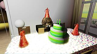 Birthday Surprise: Intense Fucking Gift!