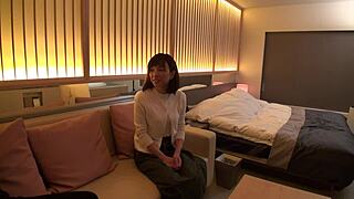 treasure clip of a stunning busty japanese milf showing off her curves