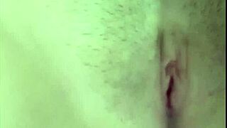 Blonde Boldly Displays Her Pink Vagina In Intense Close-Up