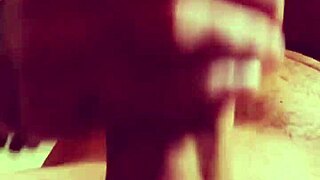 I'm warming up my big cock alone before the girl gets home from work, masturbating with handjob for huge cum