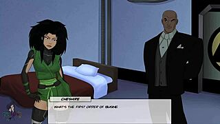 Livewire Dicksucking in DC Comics Cosplay?