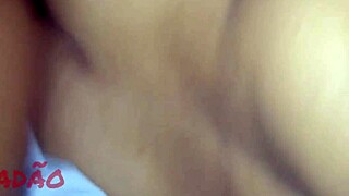 can you believe this latina getting her huge ass fucked and cummed in from the side?