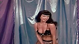 Hey, ever seen a sexy retro tribute to Betty Page in vintage style?