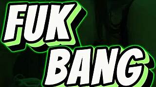 Black guy massages big tits and round ass only! 😏