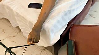 Heavy Chubby Squirter Riding Thick Black Fat Cock