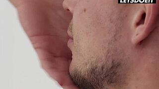 Unbelievable! Step Sisters Share a Huge Cock in Wild Threesome at Whiteboxxx!