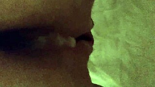 Husband enjoys wife's naughty ass in retro film