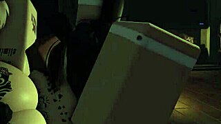 Mating season hits hard for two bunnys in rough group blowjob and creampie action.