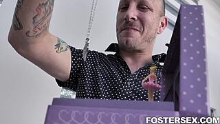 foster girl lillian stone caught stealing and punished by elle voneva