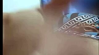 Asian Housewife's Intimate Video Call: Licking Pussy With Friend