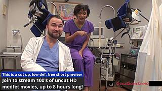 Jackie Banes undergoes a strict physical at Tampa University for entrance