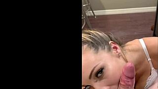 Sasha Foxxx performs oral on her real boss in the office