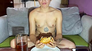 day 5 of 100 eating boyfriend's liquid lunch with mexican homemade food and dessert