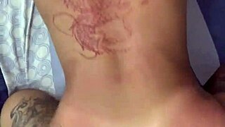 Brazilian tattooed amateur leaks videos with flamengo player