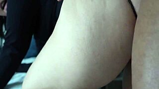 Take it, white girl, handle that huge black cock first time!