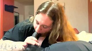 Step sister gives crazy sloppy toppy