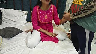 desisaarabhabhi’s desi stepsis took over her stepbro’s room for a night, but he insisted on sharing the bed.