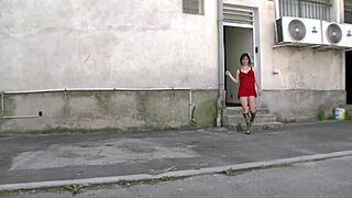 french cutie fucked in car part 1