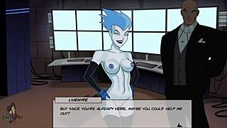 Livewire Dicksucking in DC Comics Cosplay?