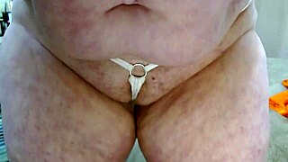 1146 dawnskye1962 cumming in a tiny 18+ white thong