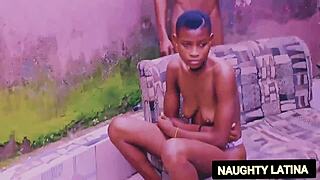 Sexy Tgirl Marcelle Herrera Fucks His Ass Then Feeds Him Cum