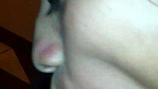 Teen gives reluctant blowjob