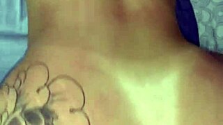 Brazilian tattooed amateur leaks videos with flamengo player