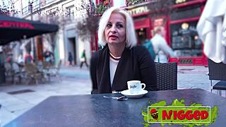 Divorced mature Lolly hunts big black cocks for anal quickie